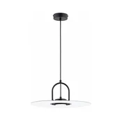 Lestenec na jeklenem lanku HATTORI 1xGX53/15W/230V črn