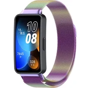GS Milanska zapestnica za Huawei Band 8/Huawei Band 9/Huawei Band 10, večbarvna