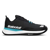 Moška obutev za tenis Babolat SFX Evo Clay Men Black/Blue EUR 44