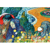 BLUEBIRD Puzzle Spomin na vrt Etten (Dame iz Arlesa) 1000 kosov