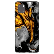 Silikonski črni ovitek za Samsung Galaxy Note 10 Lite N770F - Black Gold