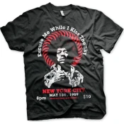 Jimi Hendrix Majica Live In New York Unisex Black S