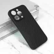 Maska Carbon fiber za iPhone 15 Pro crna