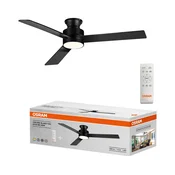 Osram - Zatemljiv LED stropni ventilator BLADE LED/18W/230V 3000/4000/6000K + daljinski upravljalnik