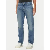 Lee Jeans hlače West 112354466 Modra Loose Fit