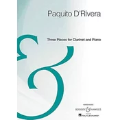DRIVERA:THREE PIECES CLARINET AND PIANO