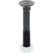 Vijak za plug z matico M12x1,75 dolžine 75 mm razreda 10.9 DIN 608 za plug 1275810