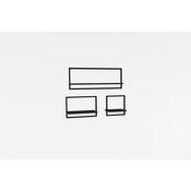 Hanah Home HANAH HOME Yeso - Anthracite polica, (20868033)