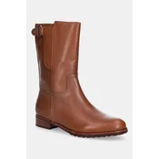 Usnjeni gležnarji Lauren Ralph Lauren Tasha Mid