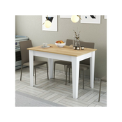 Hanah Home Trpezarijski sto Kijev 512 110x75x72cm Bijeli hrast