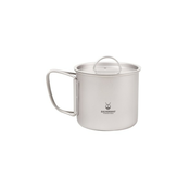 Titanium mug 350 ml with lid