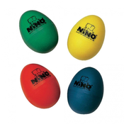 MEINL MUSIK MEINL NINOSET540 EGG shaker KOMPLET, RDEČA/MODRA/ZELENA/RUMENA