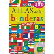 Atlas de las banderas con pegatinas