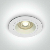 UGRADBENA SVJETILJKA 1×GU10/10W/230V/fi.92mm/BIJELA