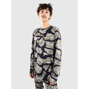 Burton Midweight Crew Base Layer Top graffiti camo