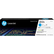 HP 222A Cyan Original LaserJet Toner Cartridge (W2221A)
