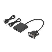 STANDARD adapter VGA + audio - HDMI 2K60Hz M/F, crni S3211-10