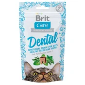 Brit Care Dental mačji priboljški - Varčno pakiranje: 3 x 50 g