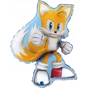 Grabo Folija balon TAILS Sonic Game dekoracija za rojstni dan festival 56x66cm