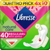 Higijenski ulošci s krilcima natural care – normal, 40 kom.