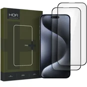 ZAŠČITNO STEKLO ZA IPHONE 16 PRO HOFI GLASS PRO+ 2-PACK BLACK
