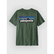 Patagonia P-6 Logo moška majica canopy green