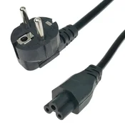 shumee 230V napajalni kabel z vzorcem deteljice | C5 | raven | 1,2 m