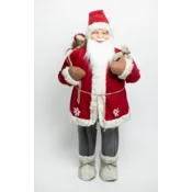 AMC HOME Novogodišnja figura Deda Mraz, 120cm, Crveni