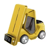 Kucni punjac Wireless 15W Viljuškar 5 u 1 zuti