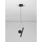 VERO LED VISILICA MAT CRNA 2W IP20 3000K NL9100154