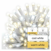 EMOS LIGHTING Profi LED povezovalna veriga utripajoča bela – ledene sveče, 3 m D2CN02
