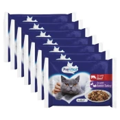 PreVital Cat Konzerva govedina/zec-turkey u želeu 28 x 100 g