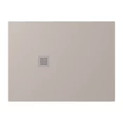TRENECA Pladenj za prhanje iz litega marmorja 120x90 cm, ki ga je mogoče rezati po vaših željah, bež mat - Bež - 120x90x3 cm - Polysan - TRENECA - 24 - Liti marmor - 1200 - Pravokotni - 900 - 30 - 90 - 14