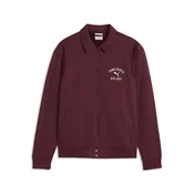 PUMA Varsity Track Jacket Women, Clothing, Ruby Shimmer, S
