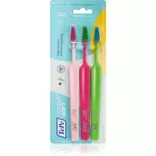 TePe Colour Soft zobne ĹˇÄŤetke 3 kos Pink & Blue & Light Green (Easy Access - Efficient Cleaning)  kos