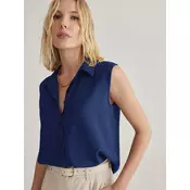 Trendyol Milla muška košulja Twoss25Go00097, tamnoplava-navy plava