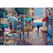 BlueBird - Puzzle John OBrien: Sprehod po deževnem dnevu - 1 000 kosov