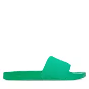 Tommy Hilfiger Natikači Th Script Pool Slide FW0FW09286 Zelena