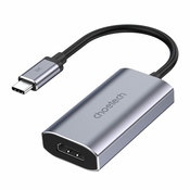 Choetech HUB-H16 adapter USB-C/HDMI 8K 60Hz M/F, siva