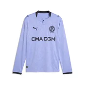 PUMA Olympique de Marseille 26/27 Third Long Sleeve Jersey Men, Sport, Lavendar Pop/New Navy, L