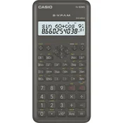 Casio FX 82MS 2E crni znanstveni kalkulator