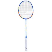 Reket za badminton Explorer II plavo-narančasti