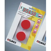 Dahle Magnet y38mm barve 2 kosa