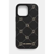 shumee Ovitek Karl Lagerfeld MagSafe Karl Head - iPhone 16 Pro Max (črn)