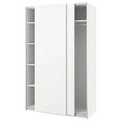 PAX / HASVIK Garderober, bela/bela, 150x66x236 cm