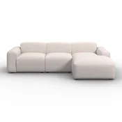 Bessagi Home Kotna Sedežna Garnitura Marlo, Krem