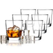 KADAX Kozarci za pijačo, viski, sokove, komplet 6 kozarcev, 250 ml, (5000351587)