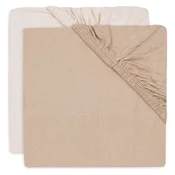Jollein rjuha jersey 70/75x140/150 2/1 blush/wild rose