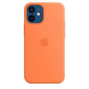 Apple iPhone 12 mini Silicone Case with MagSafe - Orange (MHKN3ZM/A)
