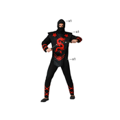 Crveni ninja kostim za odrasle - M-L
